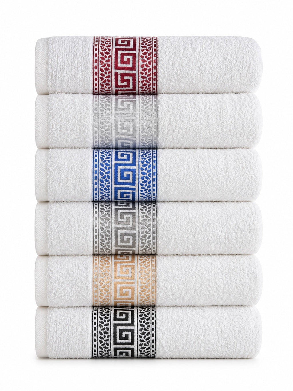 6 Set Banyo Havlu Set
