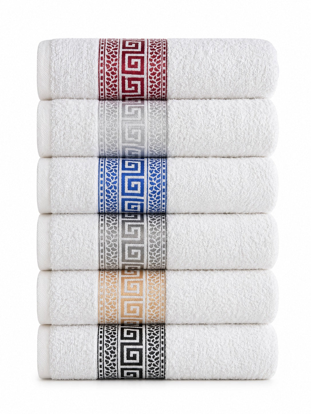 6 Set Banyo Havlu Set