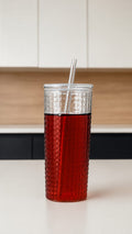 Cam Pipetli Bardak 550 Ml